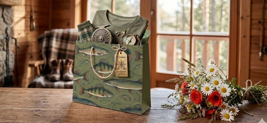 darček pre rybárku